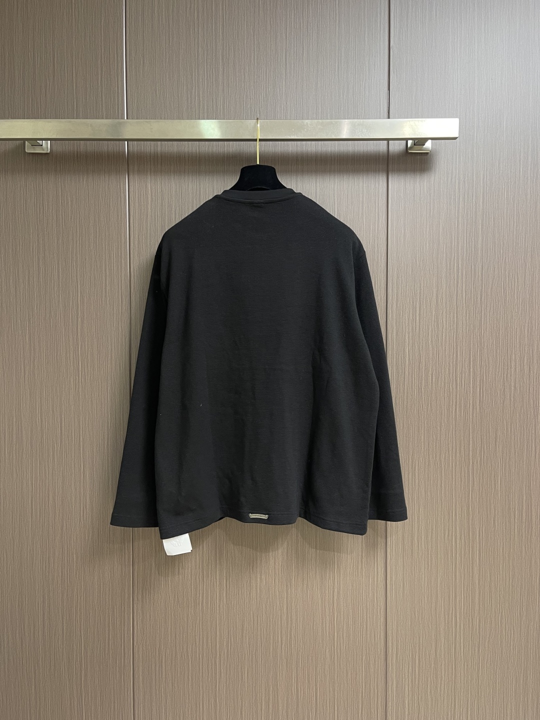 Chrome Hearts Waffle Knit Thermal Long Sleeve T-Shirt with Leather Accents 3 cmp i1761159099695 2367 0 1