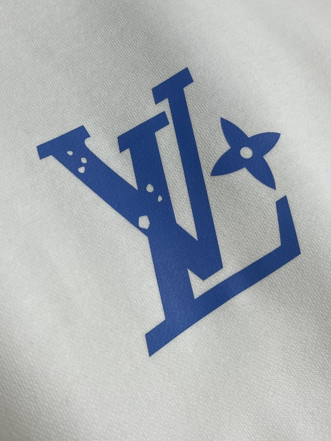 LV 2025SS LOGO印花圆领长袖卫衣，重磅毛毡针织棉，完全对版还原，420克毛圈底32支，成衣两