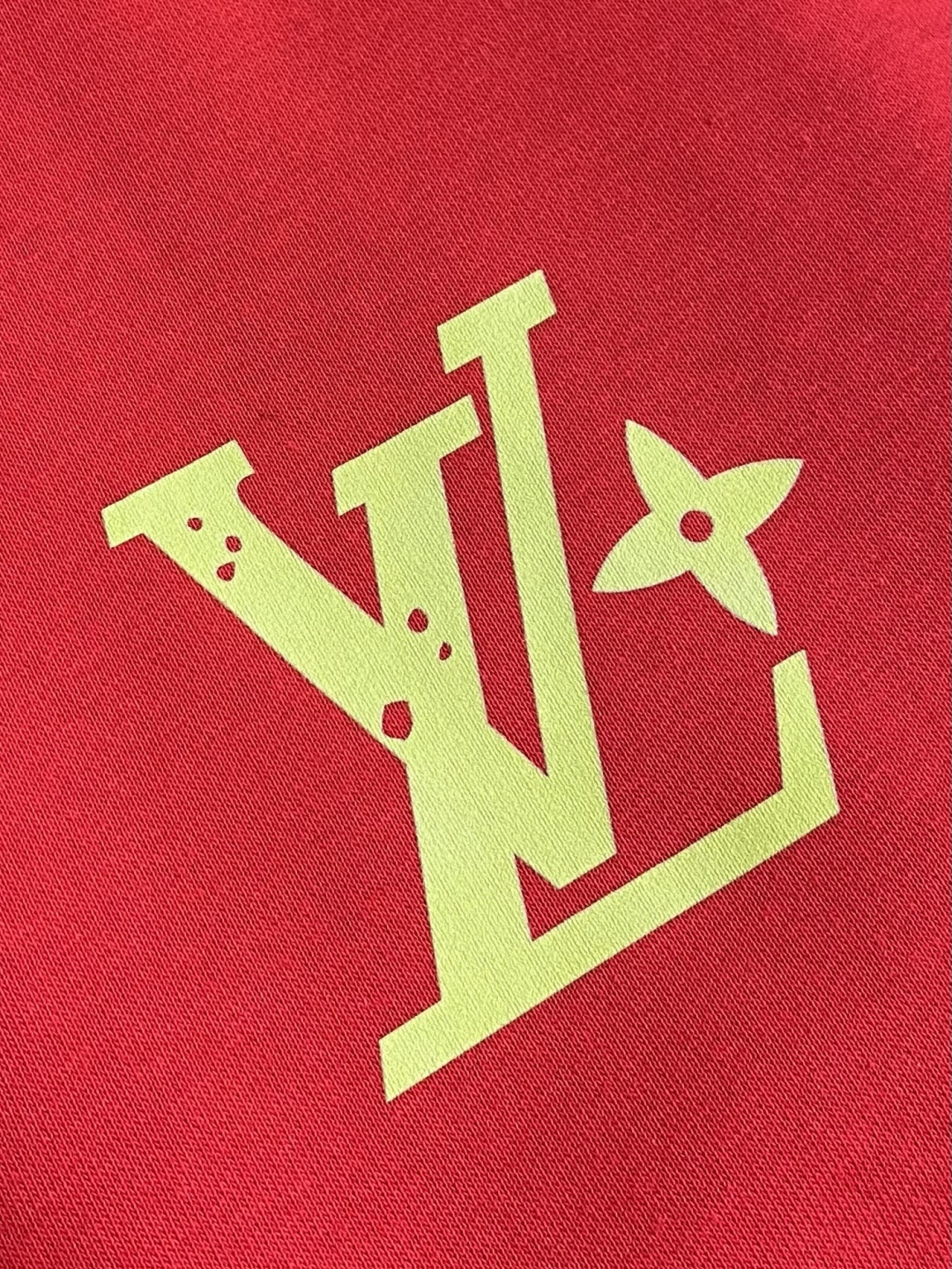 LV 2025SS LOGO印花圆领长袖卫衣，重磅毛毡针织棉，完全对版还原，420克毛圈底32支，成衣两