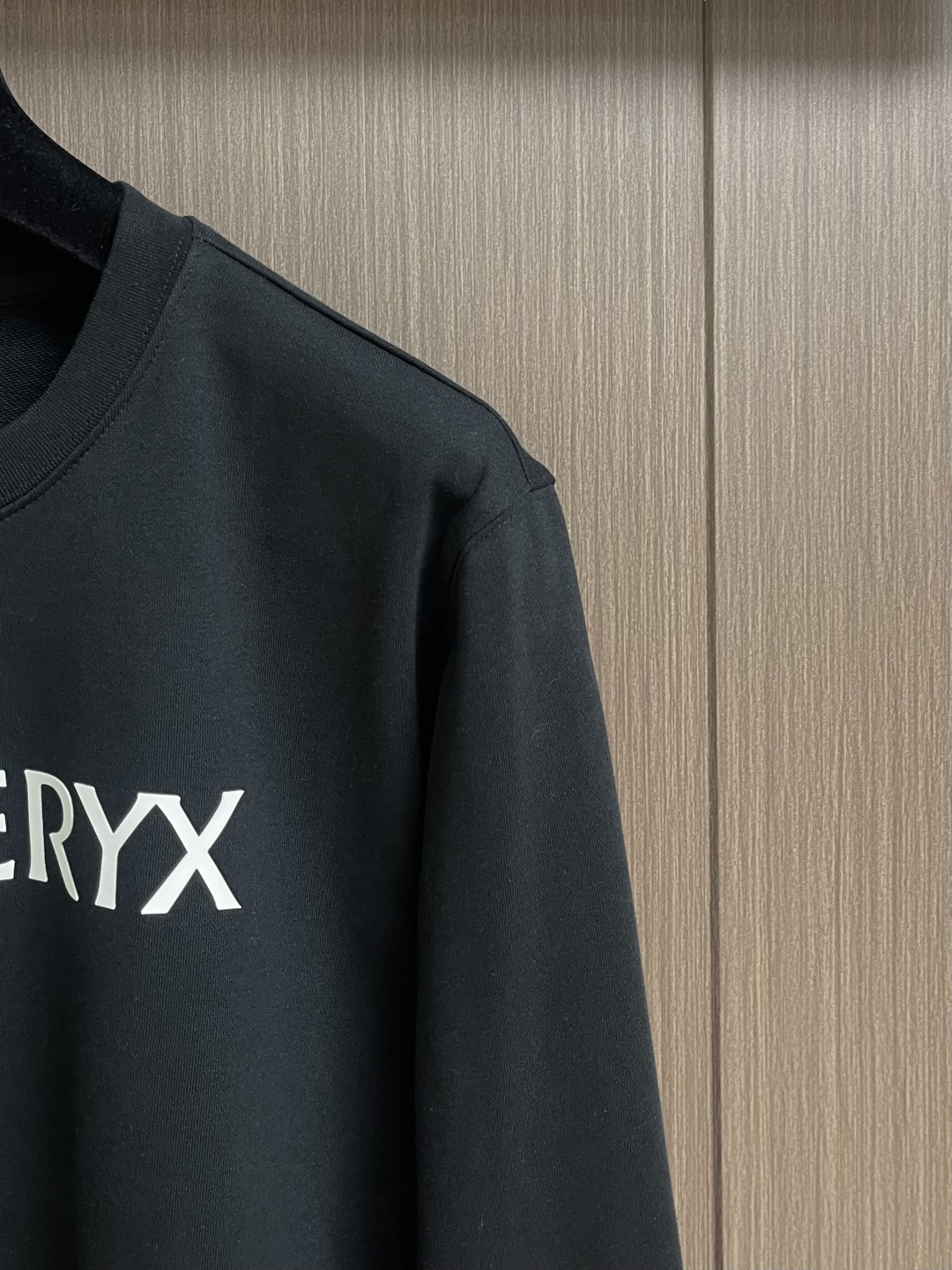 Arcteryx 始祖鸟2025SS秋冬新款印花logo情侣款圆领卫衣，原版面料 面料采用400g双股大