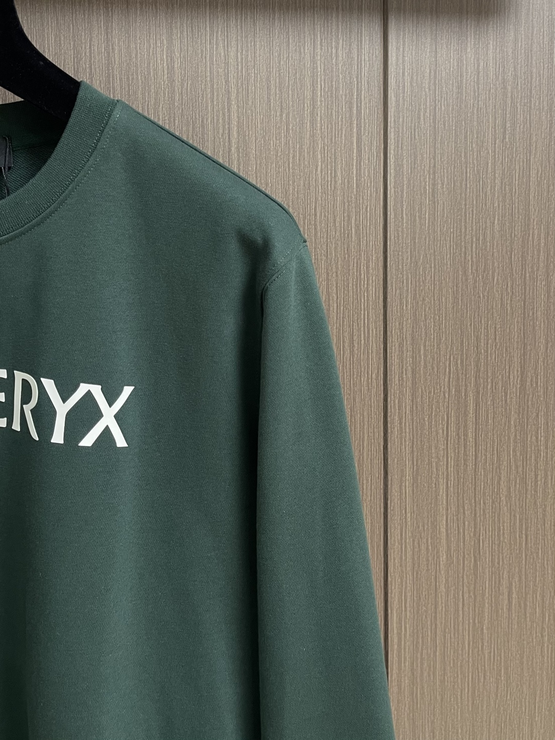 Arcteryx 始祖鸟2025SS秋冬新款印花logo情侣款圆领卫衣，原版面料 面料采用400g双股大