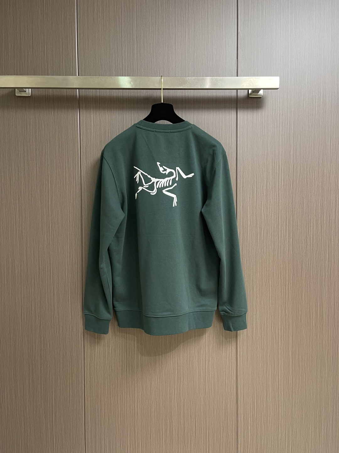 Arcteryx 始祖鸟2025SS秋冬新款印花logo情侣款圆领卫衣，原版面料 面料采用400g双股大