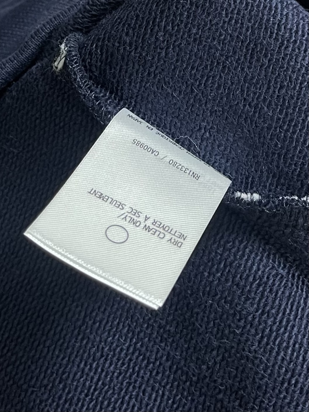 THOM BROWNE.TB经典连帽卫衣，经典色织套头卫衣，ZP定制色织面料 意大利制造产地小标，自家品