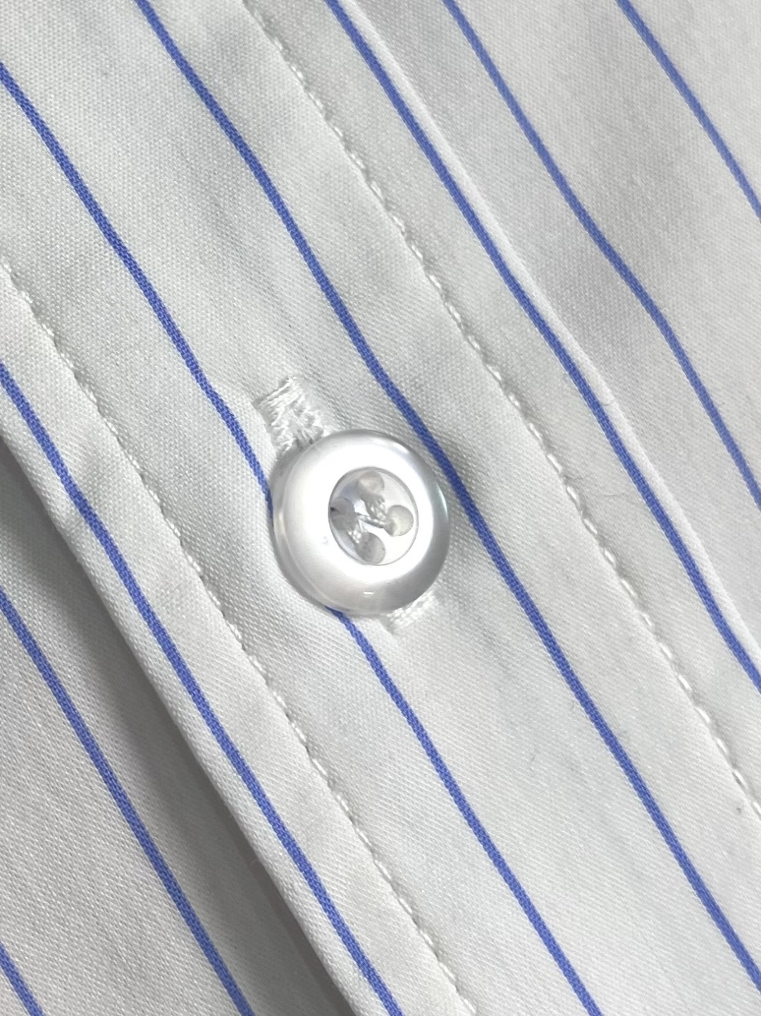 THOM BROWNE TB经典袖臂四条杠长袖衬衫 意大利制造产地小标 高精定制牛津纺 进口织带 采用进