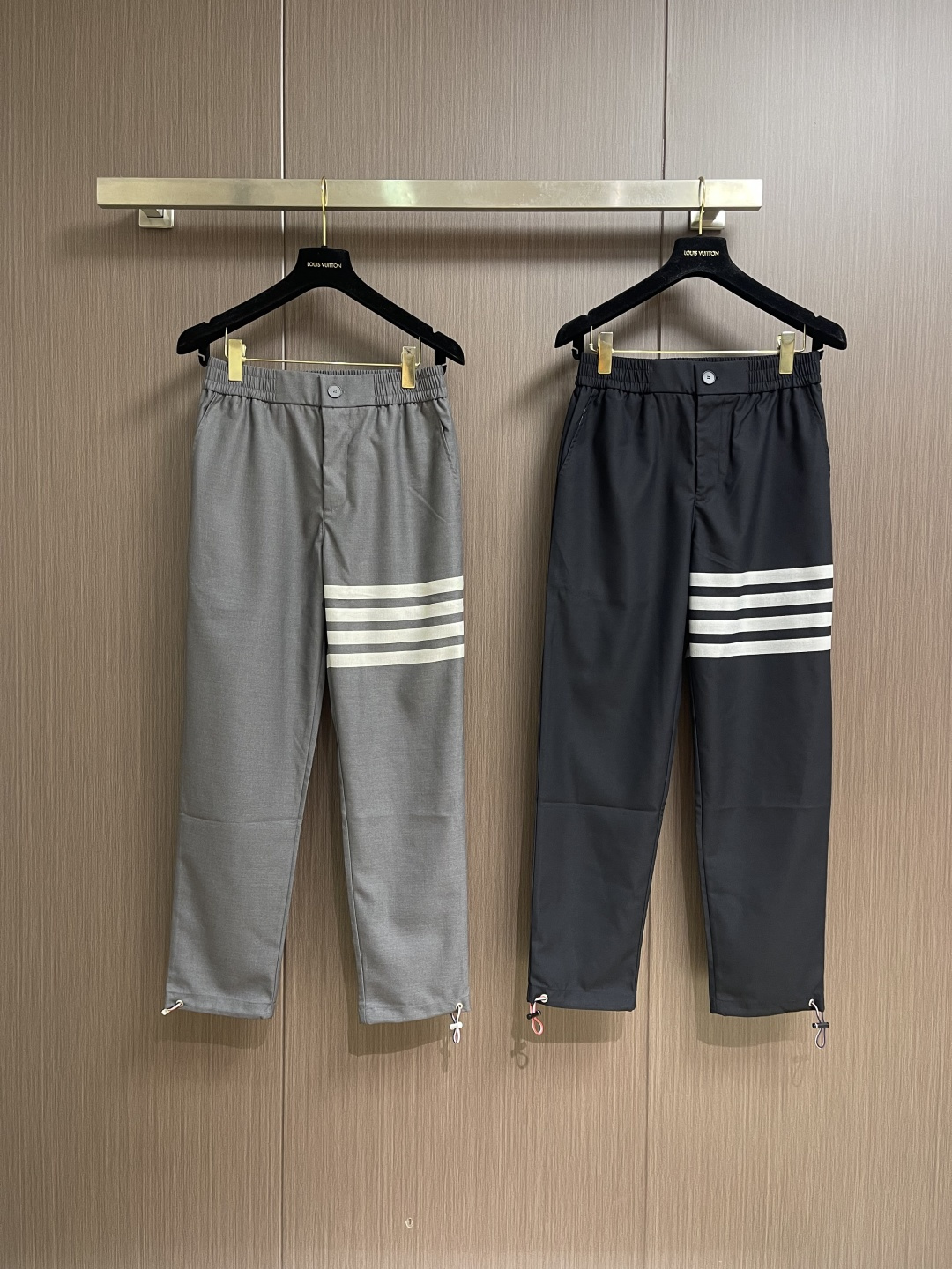 ThomBrowne汤姆布朗 TB色织四杠休闲长裤 经典色织四杠 100％纯棉精纺 厚度和密度简直不要太