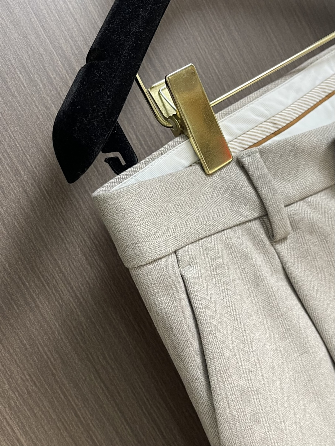 Ermenegildo Zegna 杰尼亚 2025SS秋冬新款休闲西裤 高级定制专用面料 定制原版五金