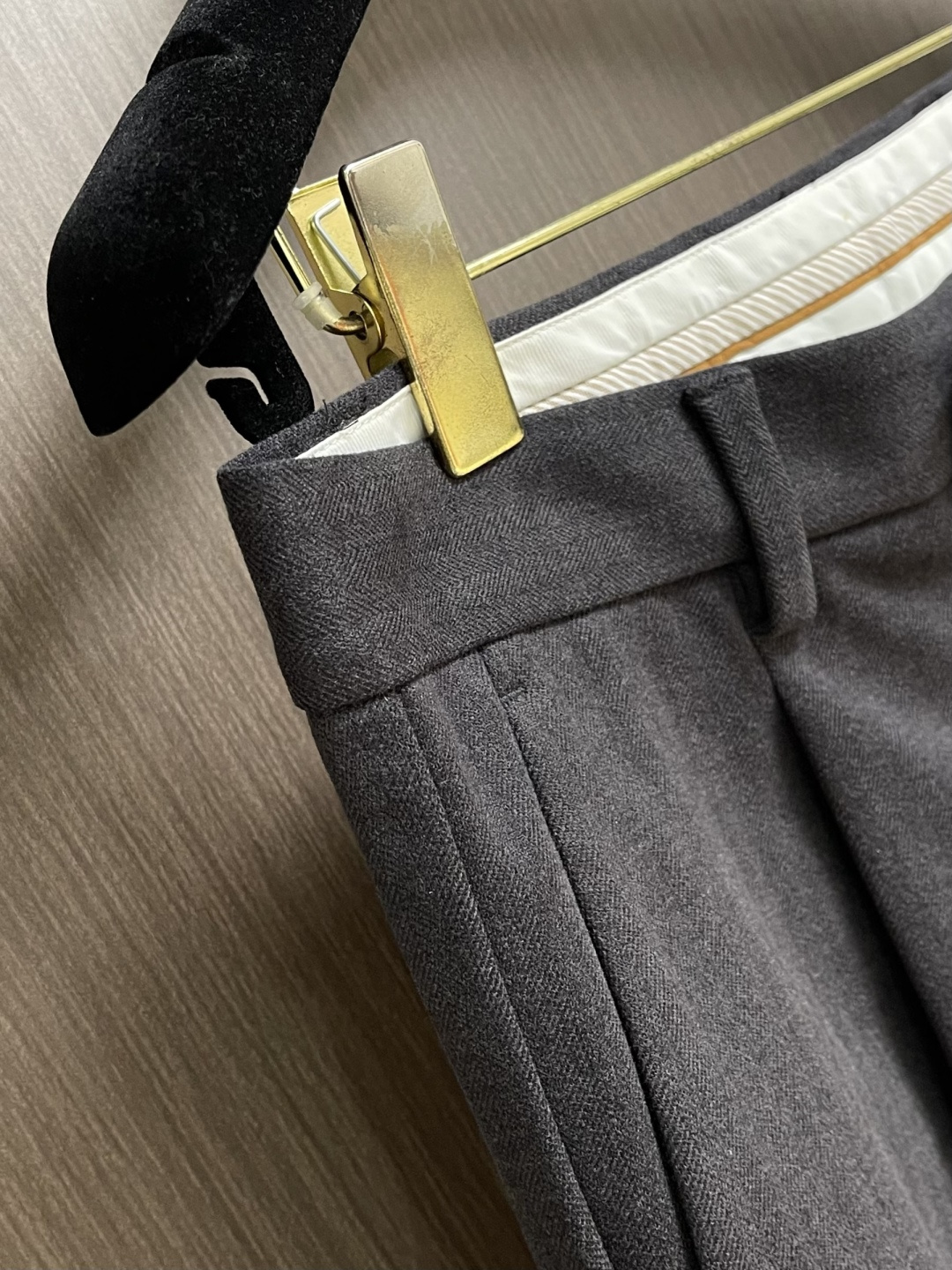 Ermenegildo Zegna 杰尼亚 2025SS秋冬新款休闲西裤 高级定制专用面料 定制原版五金