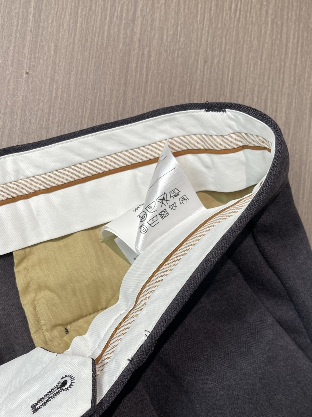 Ermenegildo Zegna 杰尼亚 2025SS秋冬新款休闲西裤 高级定制专用面料 定制原版五金