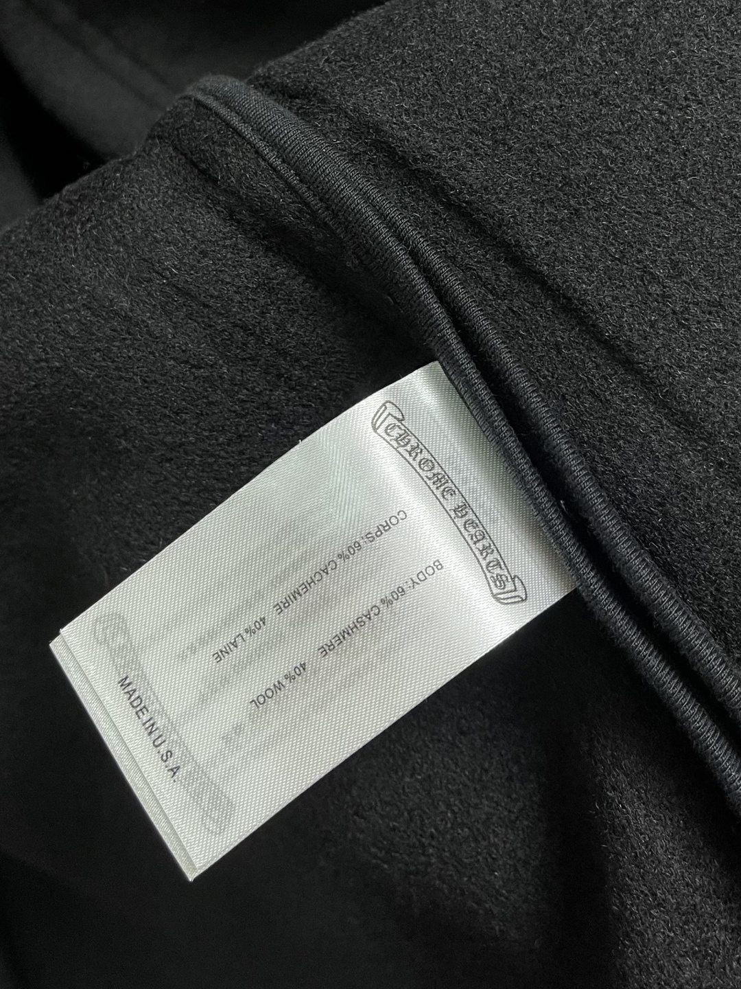 CH克罗心 2026SS秋冬新款羊绒衬衣夹克外套 采用进口羊绒羊毛混纺 面料 百分之60的羊绒 白分之4