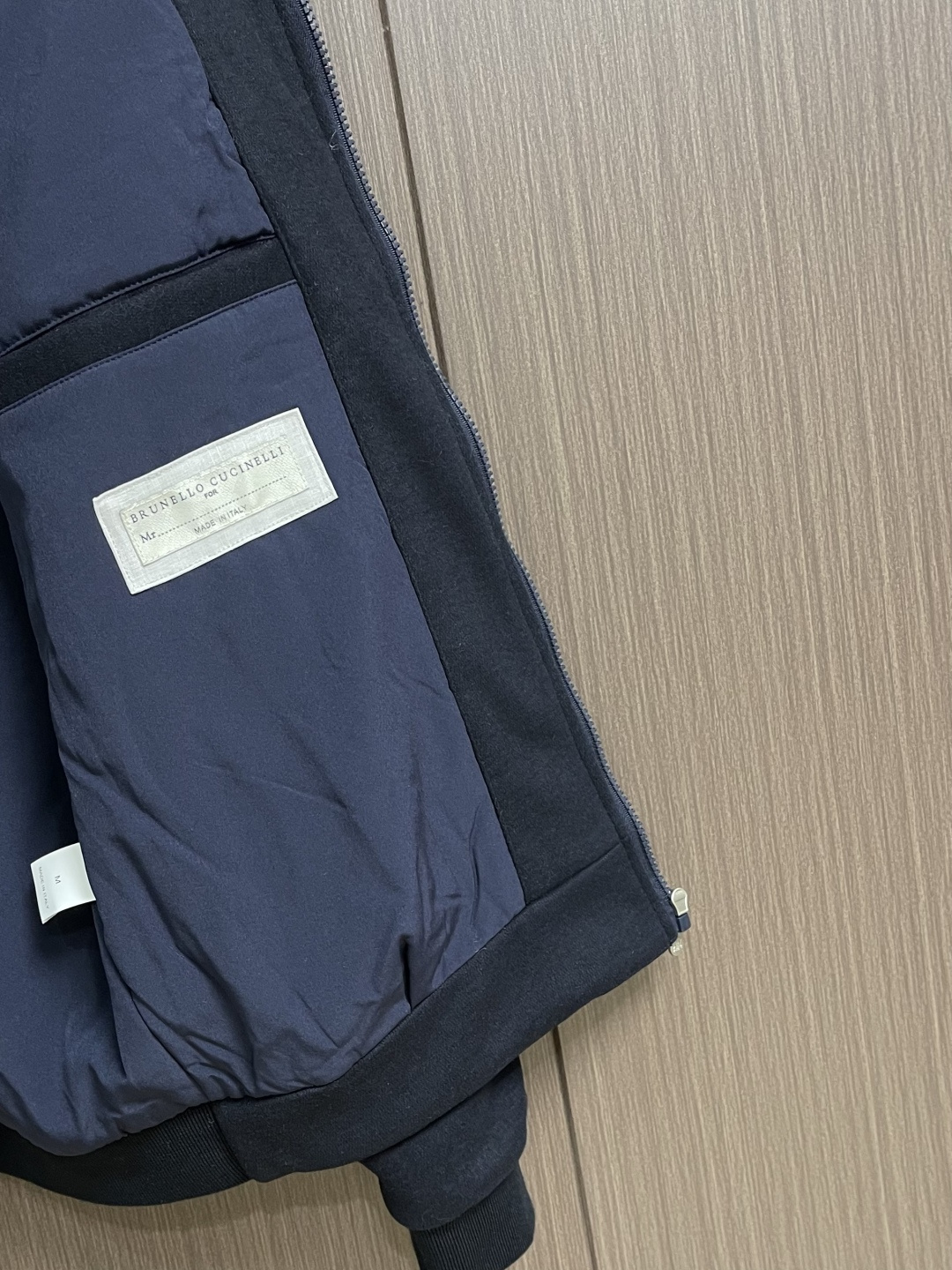 BrunelloCucinelli布鲁内洛·库奇内利 BC 长袖立领夹克外套，臻选高端弹力纯棉棉面料，手