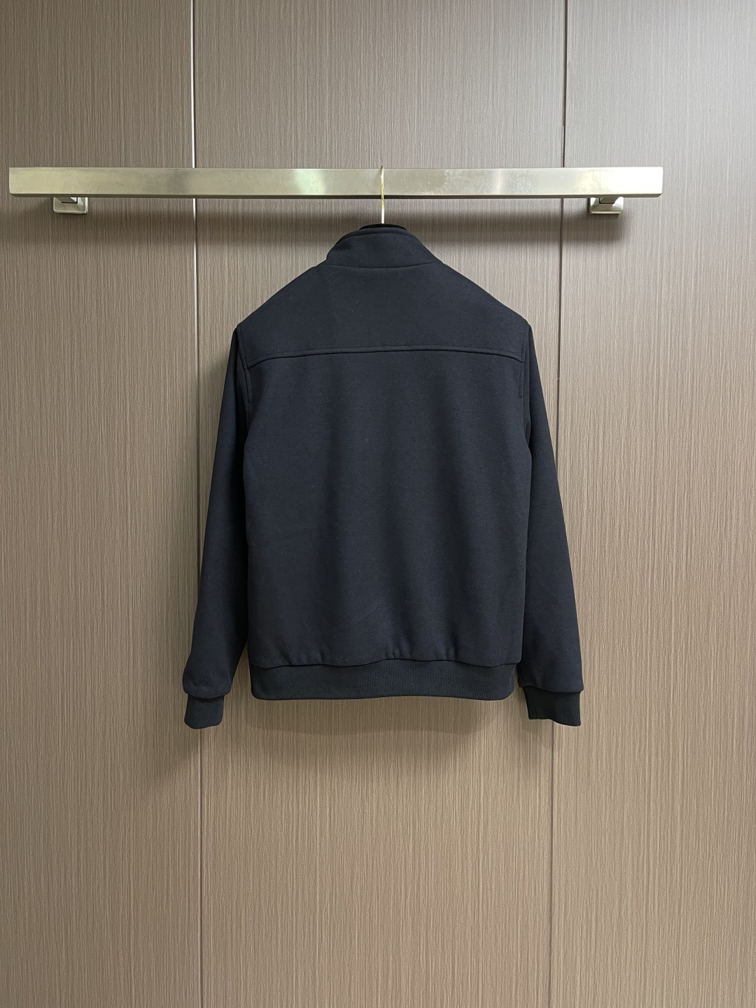 BrunelloCucinelli布鲁内洛·库奇内利 BC 长袖立领夹克外套，臻选高端弹力纯棉棉面料，手