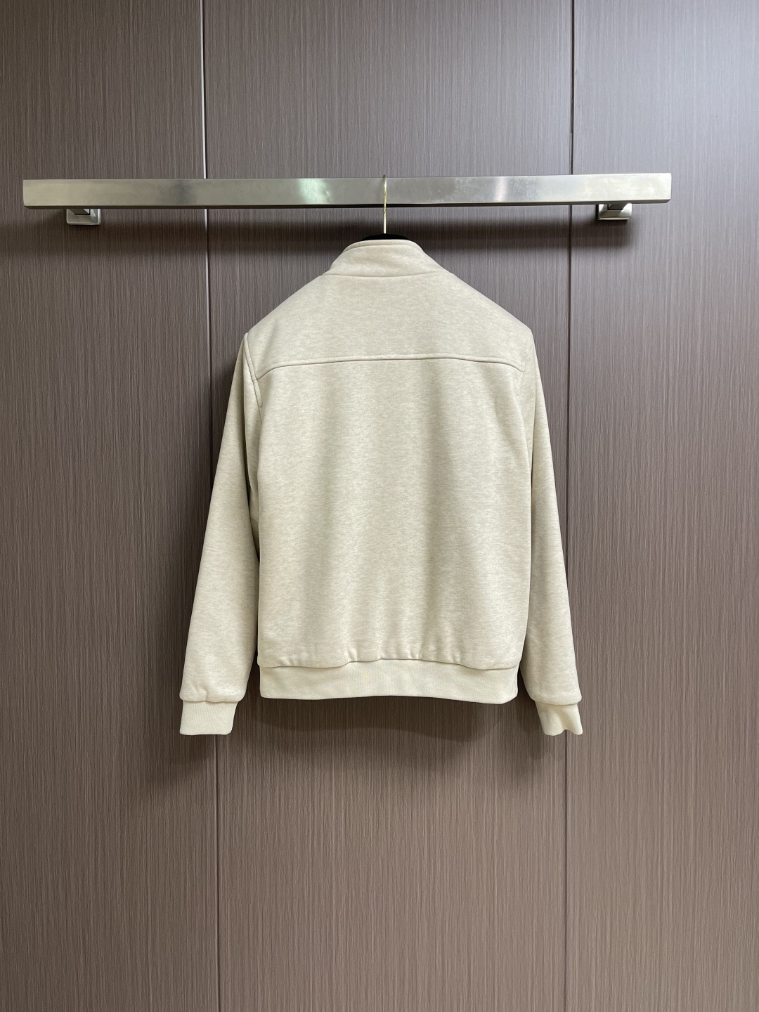 BrunelloCucinelli布鲁内洛·库奇内利 BC 长袖立领夹克外套，臻选高端弹力纯棉棉面料，手