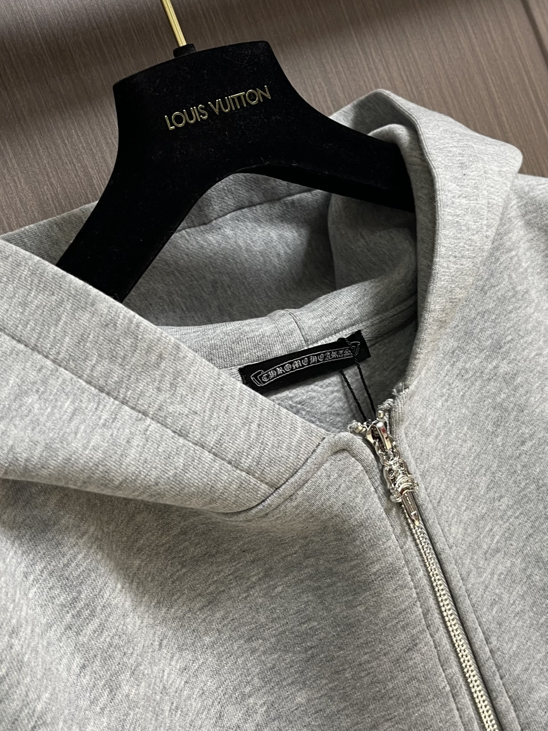 Come Hearts ch 克罗心十字徽标贴布刺绣连帽卫衣 定制重磅堡垒交织空气棉 质感十足 厚重扎实