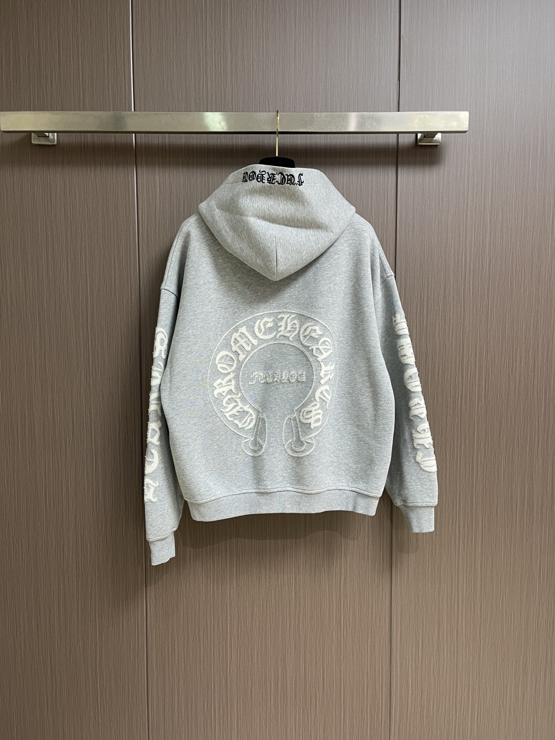 Come Hearts ch 克罗心十字徽标贴布刺绣连帽卫衣 定制重磅堡垒交织空气棉 质感十足 厚重扎实