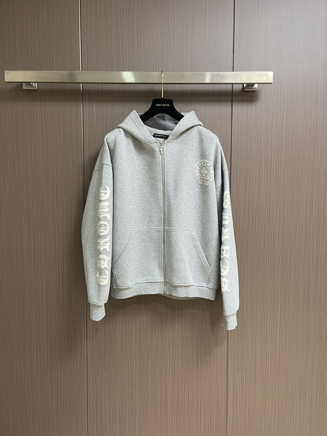 Come Hearts ch 克罗心十字徽标贴布刺绣连帽卫衣 定制重磅堡垒交织空气棉 质感十足 厚重扎实