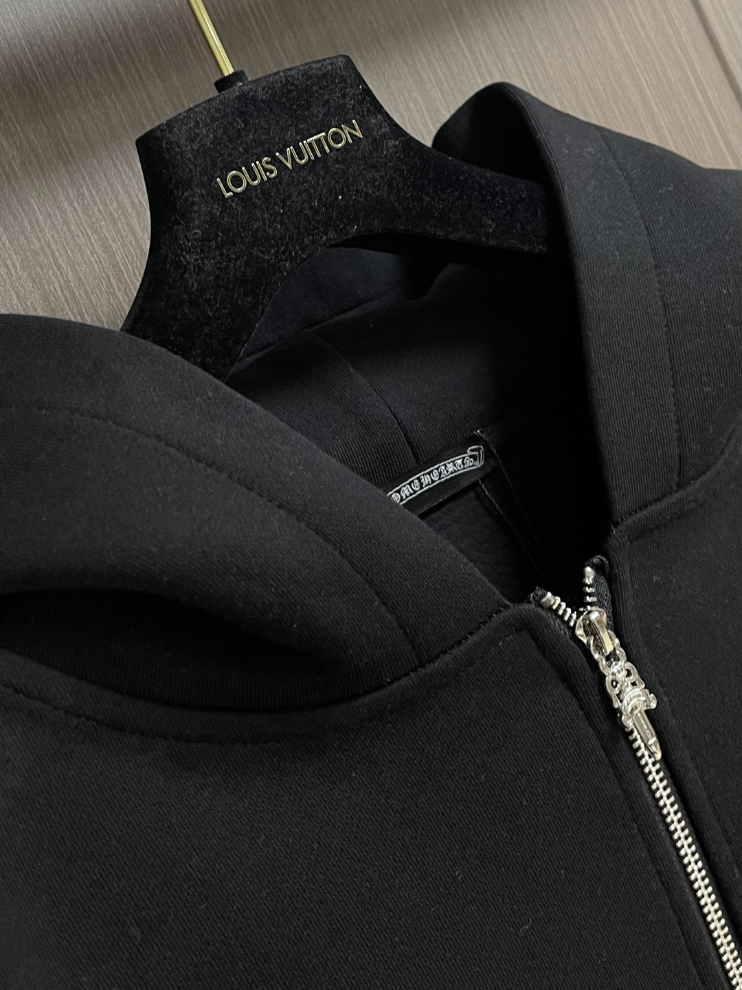 Come Hearts ch 克罗心十字徽标贴布刺绣连帽卫衣 定制重磅堡垒交织空气棉 质感十足 厚重扎实