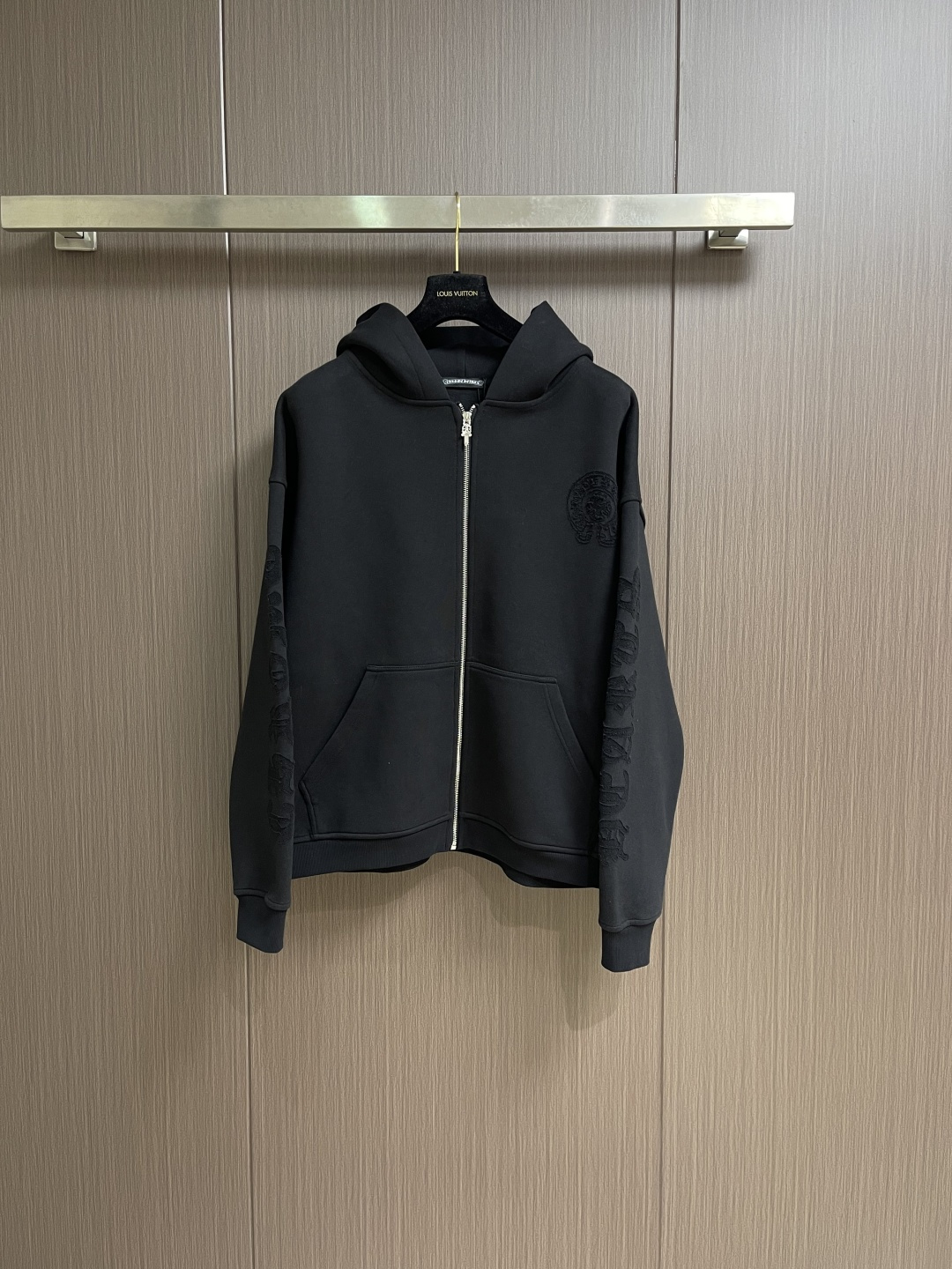 Come Hearts ch 克罗心十字徽标贴布刺绣连帽卫衣 定制重磅堡垒交织空气棉 质感十足 厚重扎实