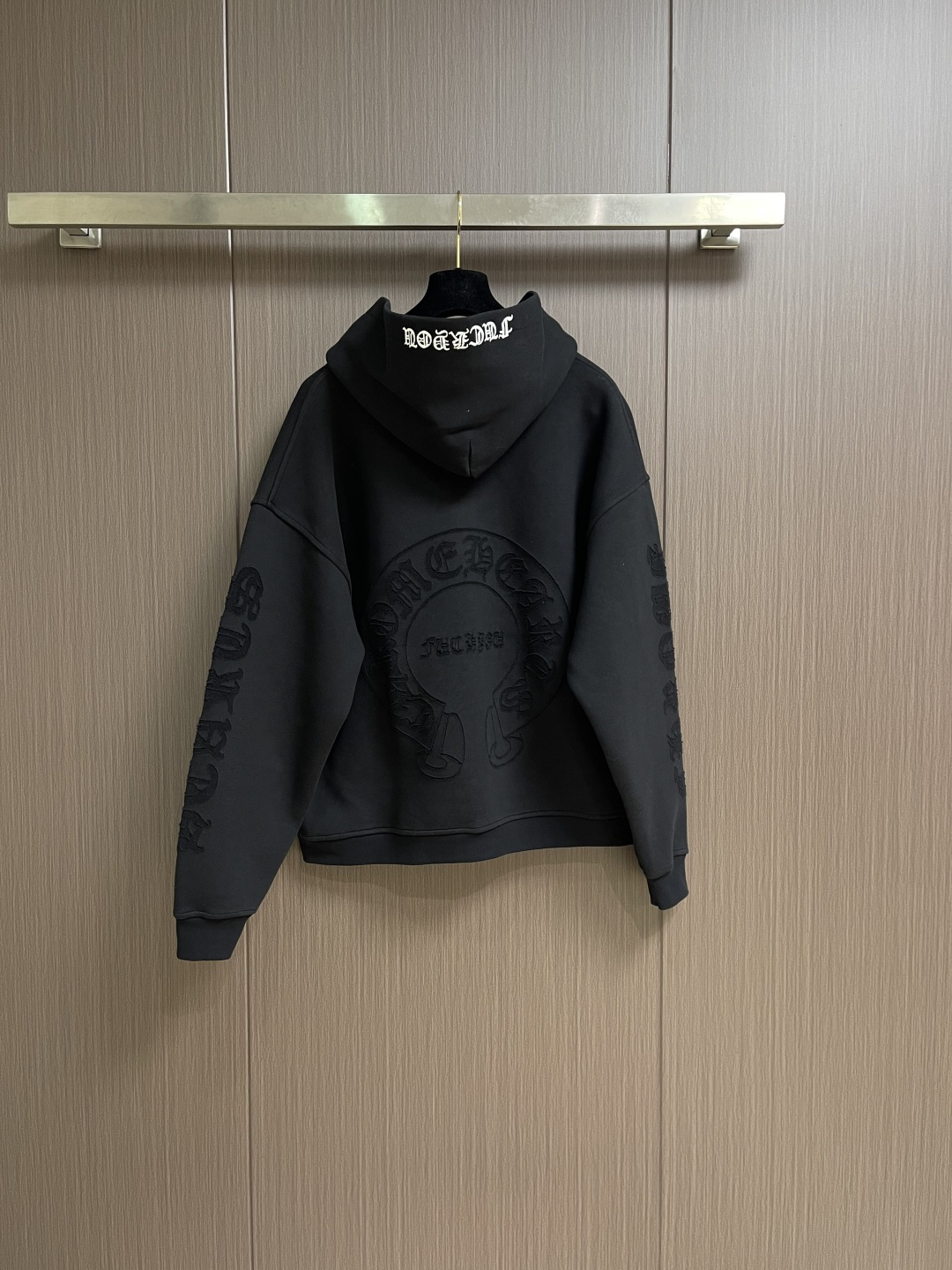 Come Hearts ch 克罗心十字徽标贴布刺绣连帽卫衣 定制重磅堡垒交织空气棉 质感十足 厚重扎实