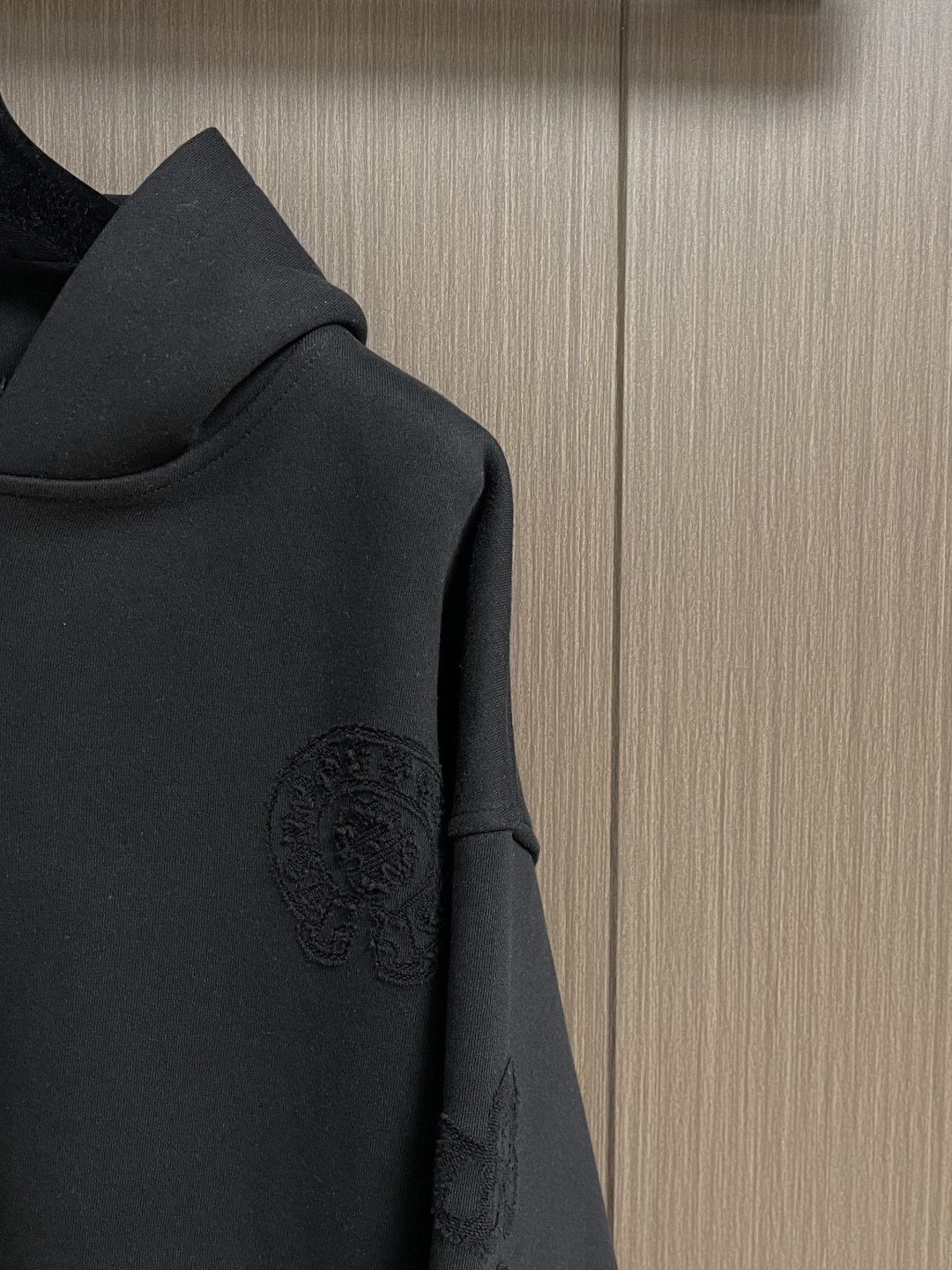 Come Hearts ch 克罗心十字徽标贴布刺绣连帽卫衣 定制重磅堡垒交织空气棉 质感十足 厚重扎实