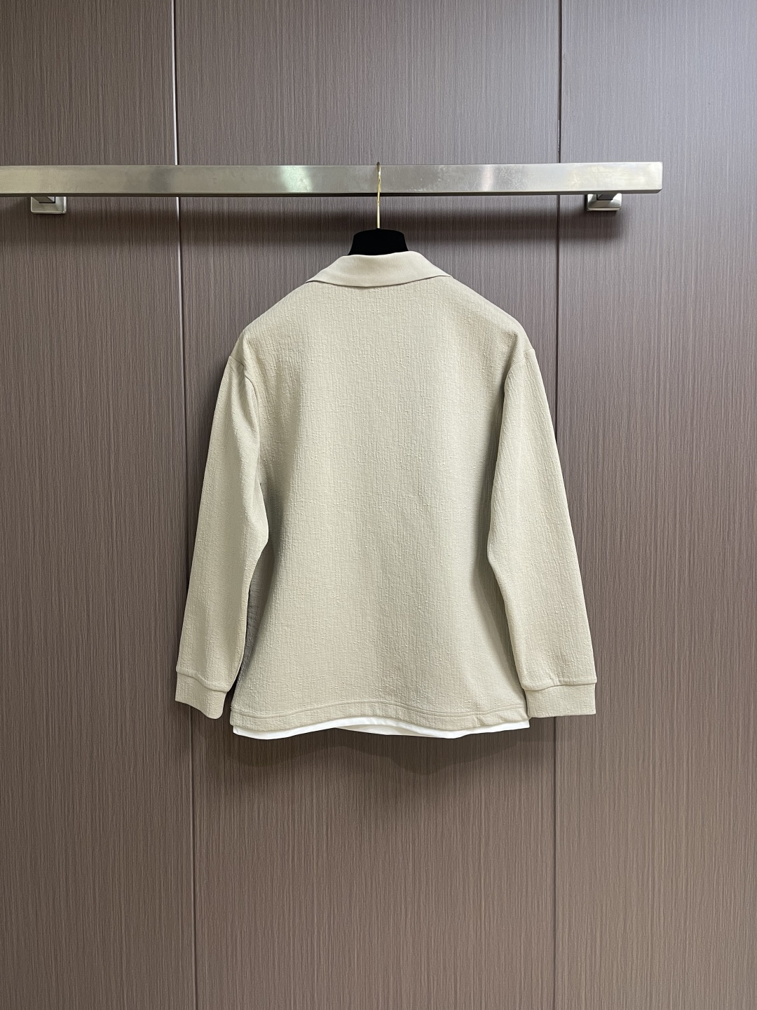 BV 2025ss秋冬新款长袖假两件POLO衫 高品质意大利进口精梳棉面料，高密度高克重，时尚百搭，帅气