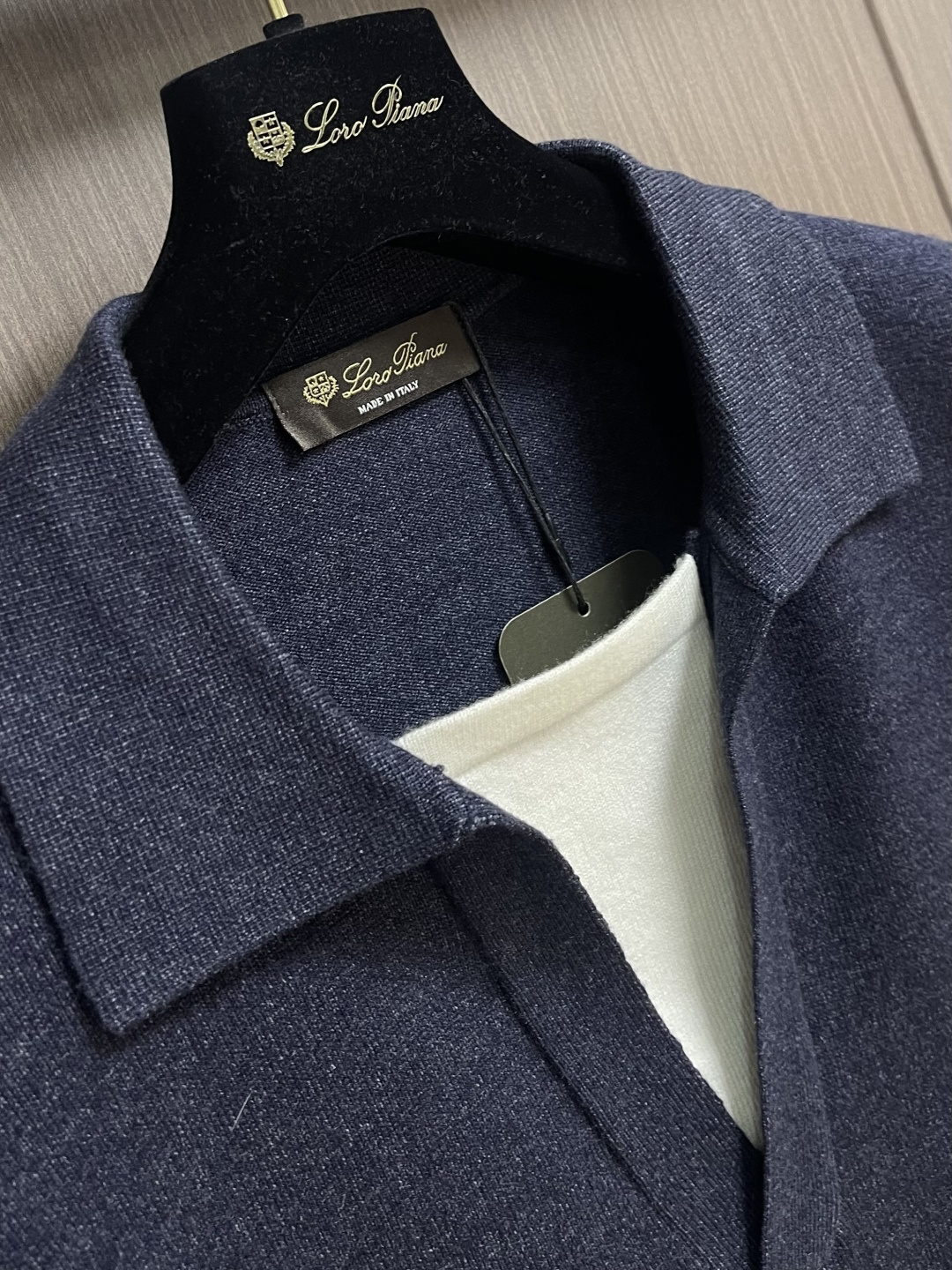 lP🆕 LoroPiana 2026SS假两件新款Polo领长袖T恤，顶级原版面料，质感细腻 超柔软亲肤