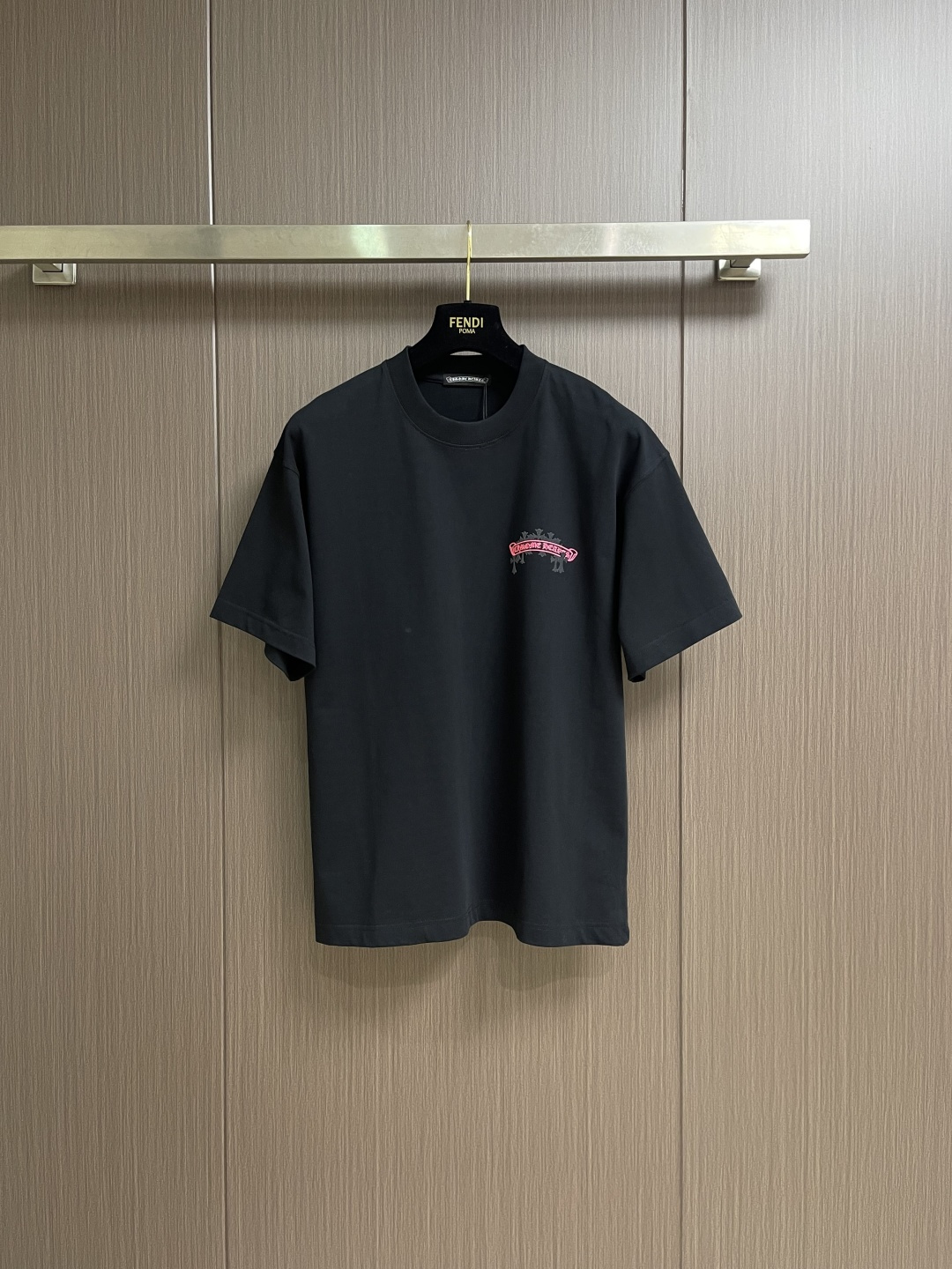 CH 克罗心 2026SS早春新款短袖T恤，300克重磅纯棉面料，oversized 版型还原美式风格。