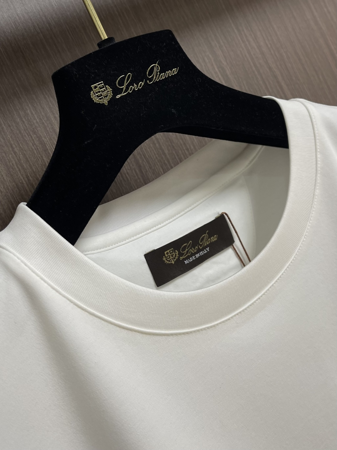 lp🆕 Loro Piana 2026ss春夏新品短袖T恤，Loro Piana这款短袖采用了双面液氨棉