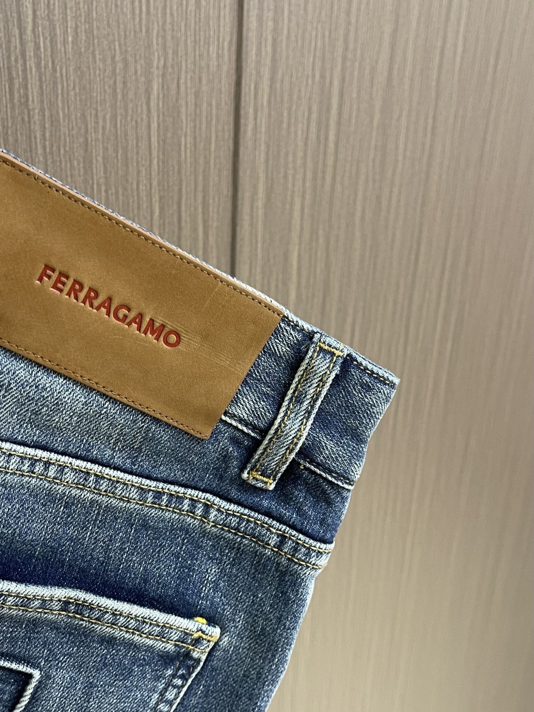 ✅🌾售后 Ferragamo菲拉格慕，2026ss男士商务休闲牛仔裤，原版一比一定制面料，轻薄透气，辅料