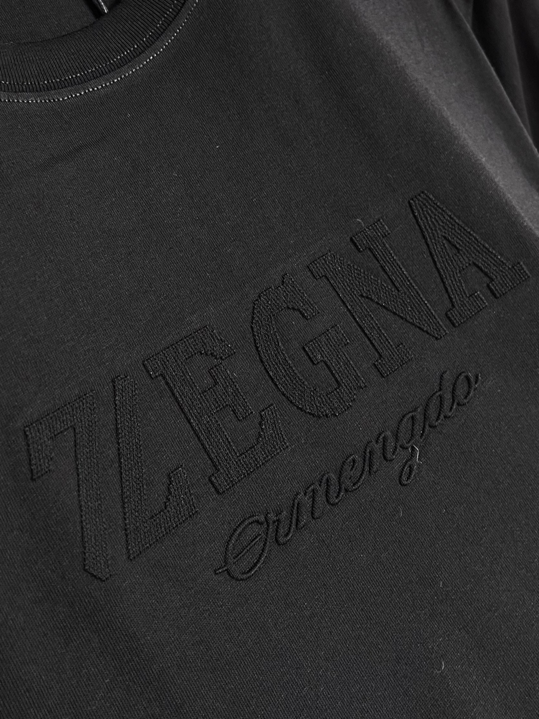 ✅新款 zegna 2026fw早春新品圆领短袖T恤，时尚休闲打底衫，进口优质面料打造，非常贴身柔软，胸