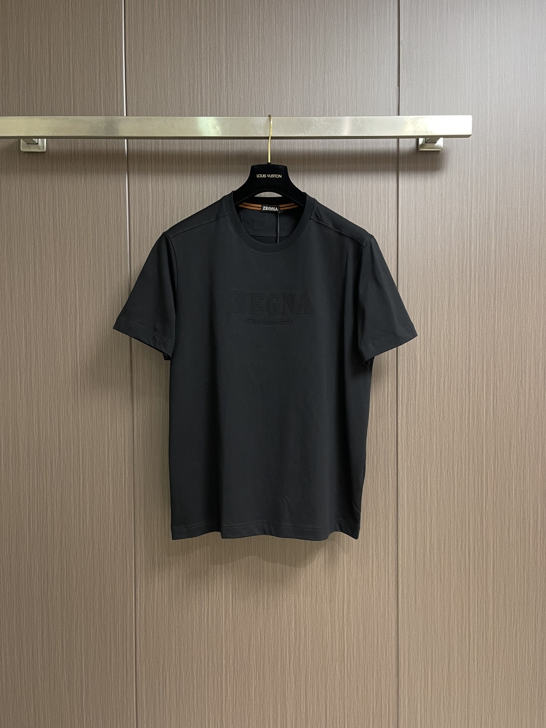 ✅新款 zegna 2026fw早春新品圆领短袖T恤，时尚休闲打底衫，进口优质面料打造，非常贴身柔软，胸