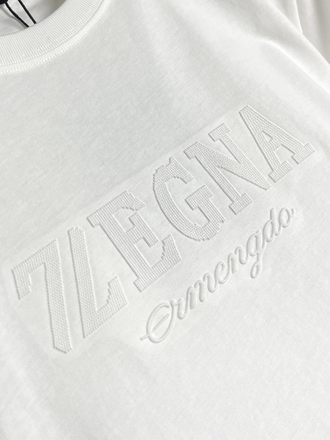 ✅新款 zegna 2026fw早春新品圆领短袖T恤，时尚休闲打底衫，进口优质面料打造，非常贴身柔软，胸