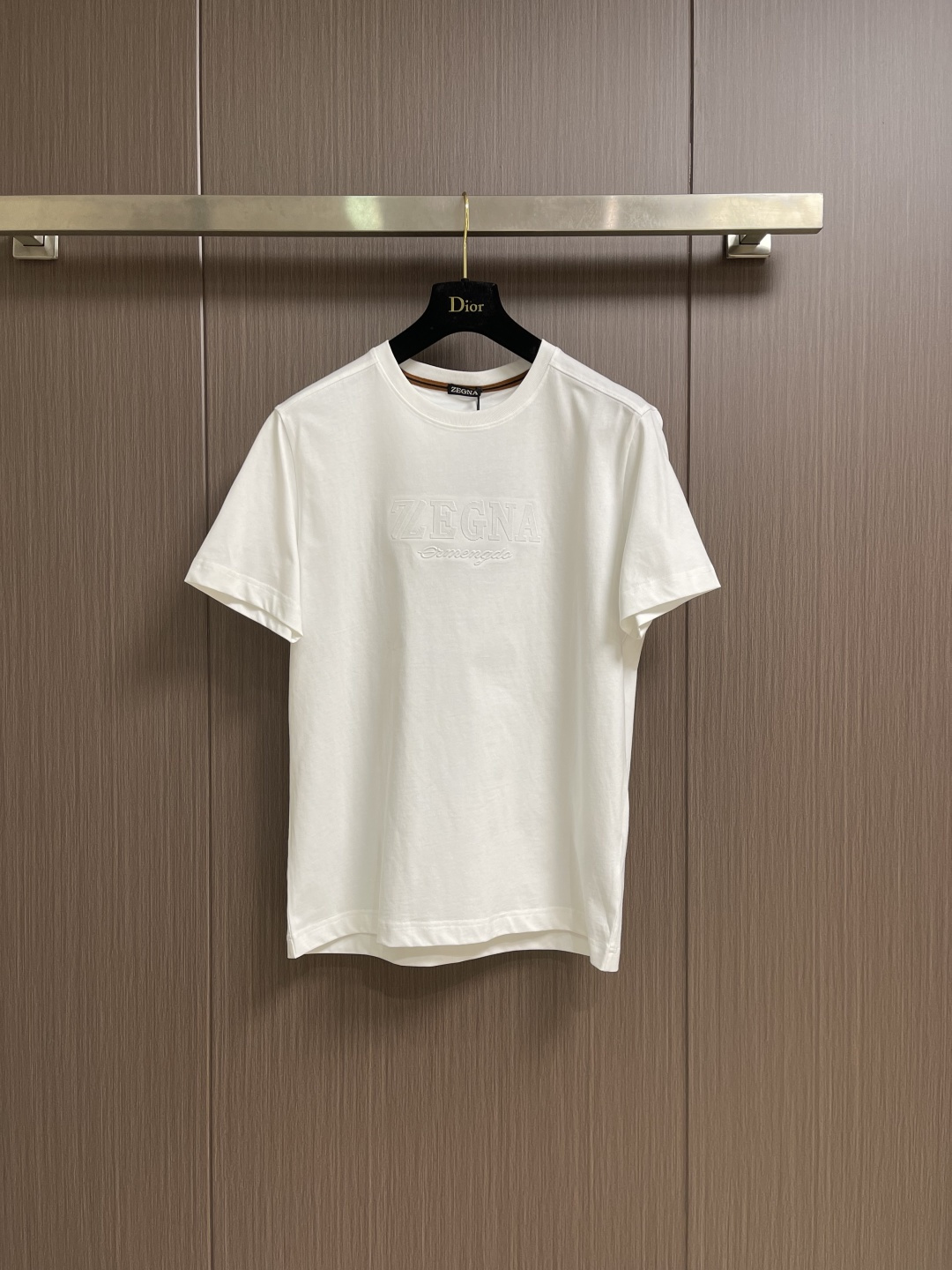 ✅新款 zegna 2026fw早春新品圆领短袖T恤，时尚休闲打底衫，进口优质面料打造，非常贴身柔软，胸