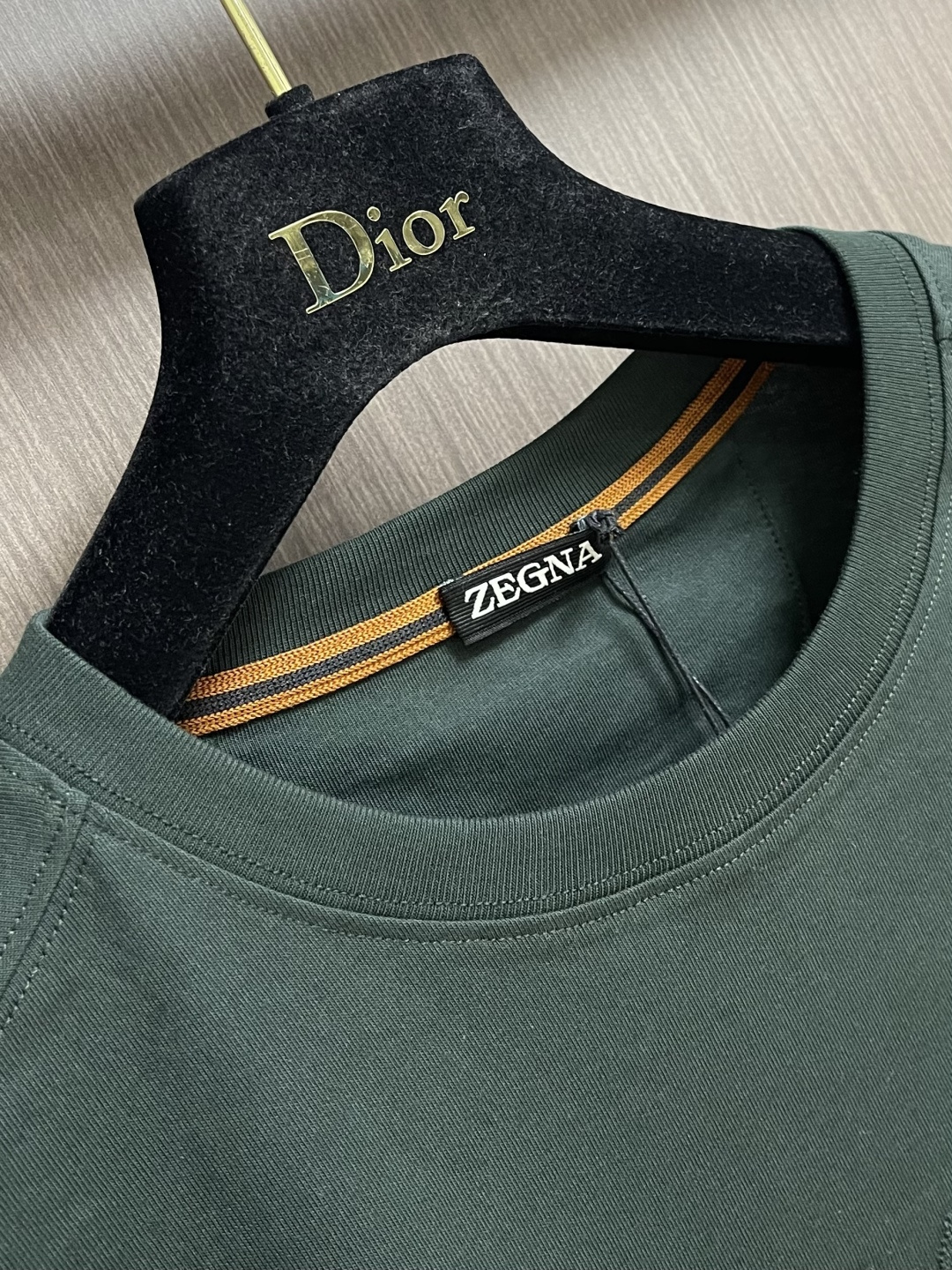 ✅新款 zegna 2026fw早春新品圆领短袖T恤，时尚休闲打底衫，进口优质面料打造，非常贴身柔软，胸
