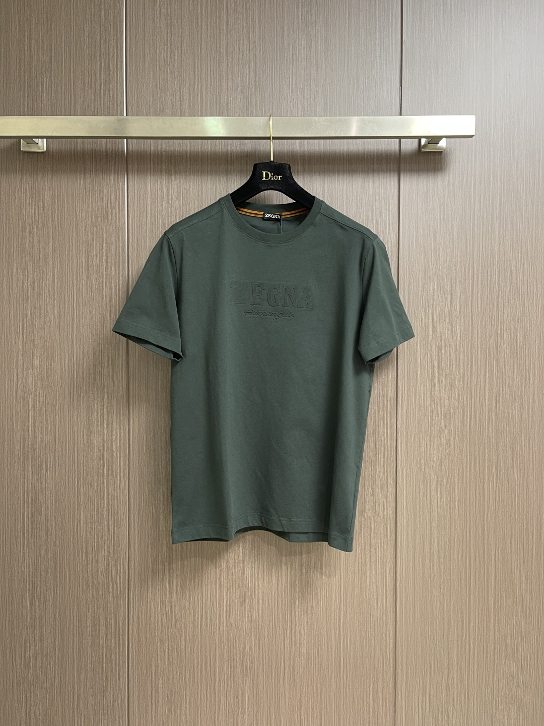 ✅新款 zegna 2026fw早春新品圆领短袖T恤，时尚休闲打底衫，进口优质面料打造，非常贴身柔软，胸