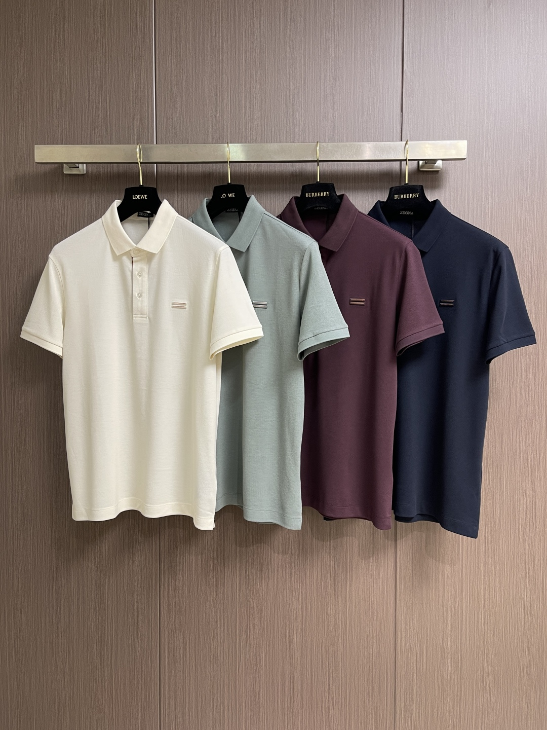 ✅新款 zegna 2026ss早春时装款男士短袖Polo衫，非常明星级的一款单品，颜值度极高，即大气又