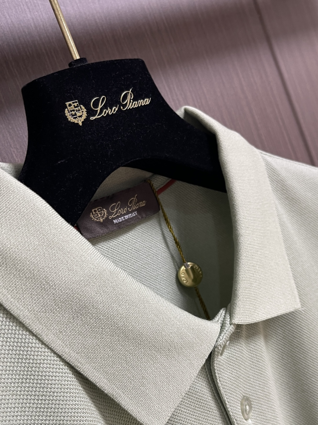 ✅新款 loro Piana loro Piana 男士短袖翻领Polo，lexington Polo衫