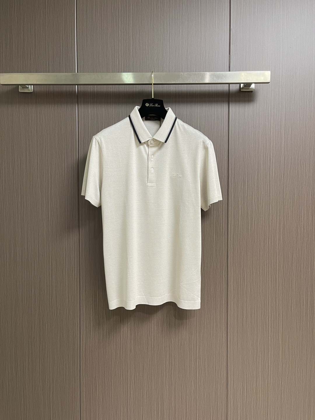 ✅新款 loroPiana loro Piana 翻领短袖POlO，贴身穿，像被轻柔云朵裹住，透气不闷汗
