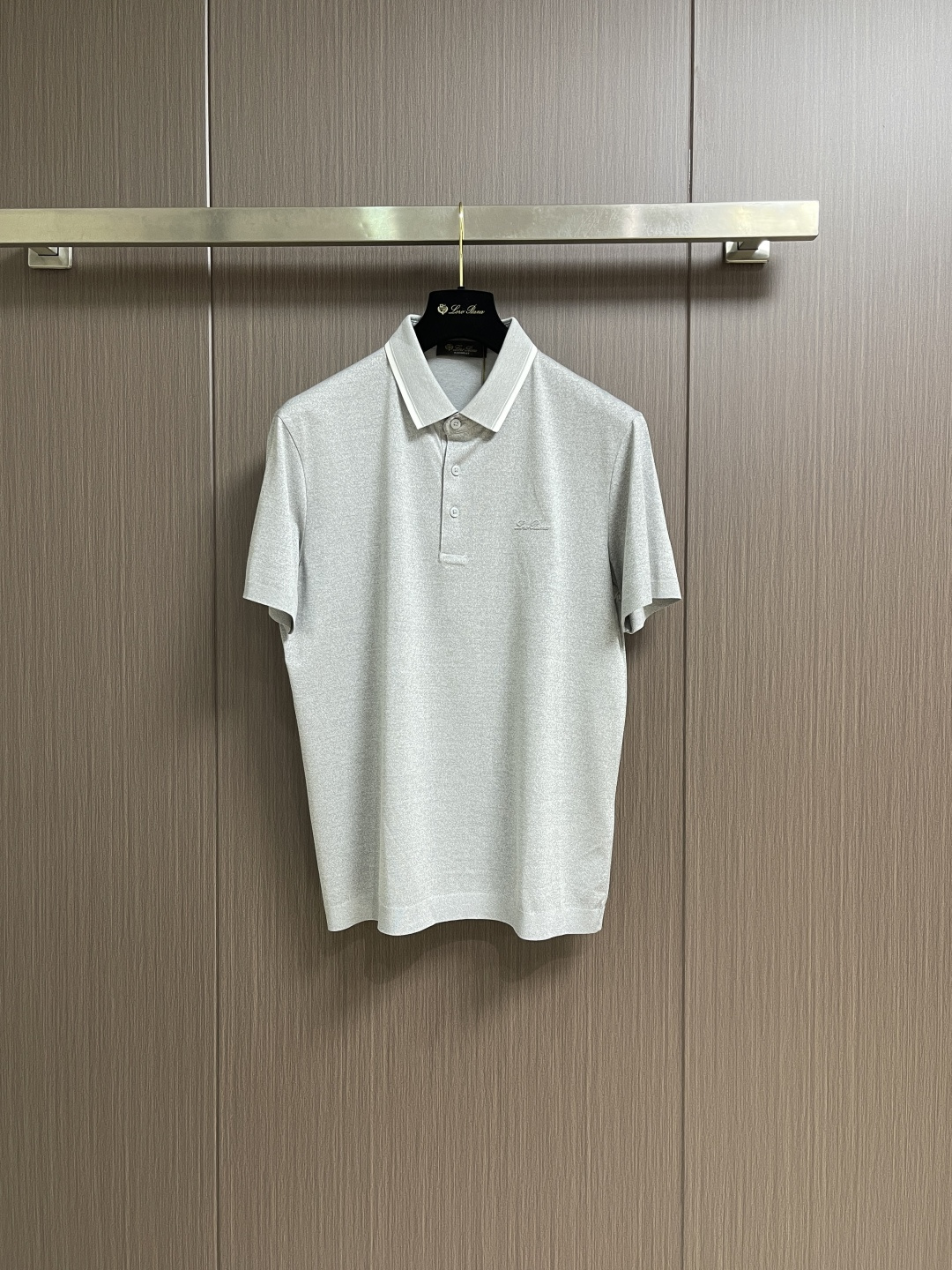 ✅新款 loroPiana loro Piana 翻领短袖POlO，贴身穿，像被轻柔云朵裹住，透气不闷汗
