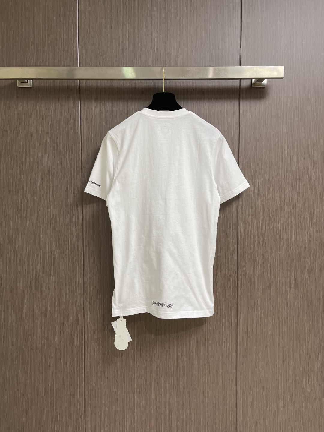 Chrome Hearts CH 克罗心 2026SS早春新款领口印花短袖T恤，胶印设计，订制高织纯棉面