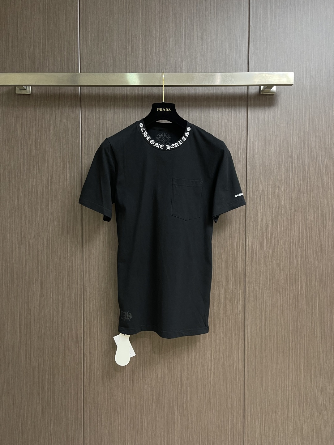 Chrome Hearts CH 克罗心 2026SS早春新款领口印花短袖T恤，胶印设计，订制高织纯棉面