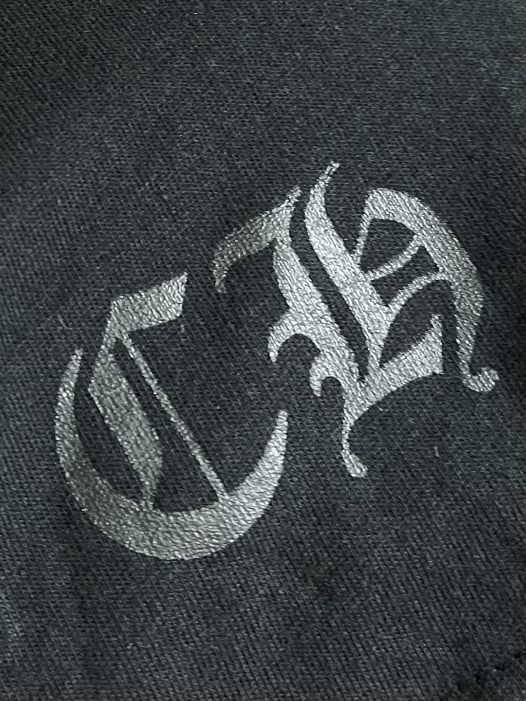 Chrome Hearts CH 克罗心 2026SS早春新款领口印花短袖T恤，胶印设计，订制高织纯棉面