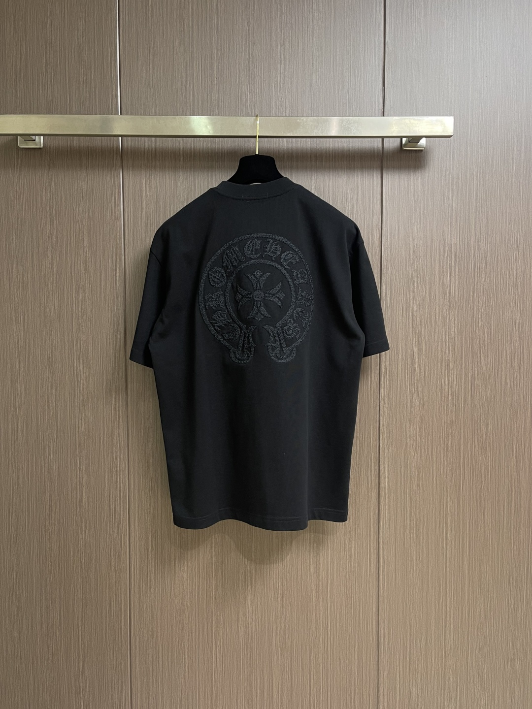 CH 克罗心新款刺绣短袖T恤，重磅420克双纱面料 整衣洗水两遍 重磅面料 宽松版型 偏深挺阔有型 不变