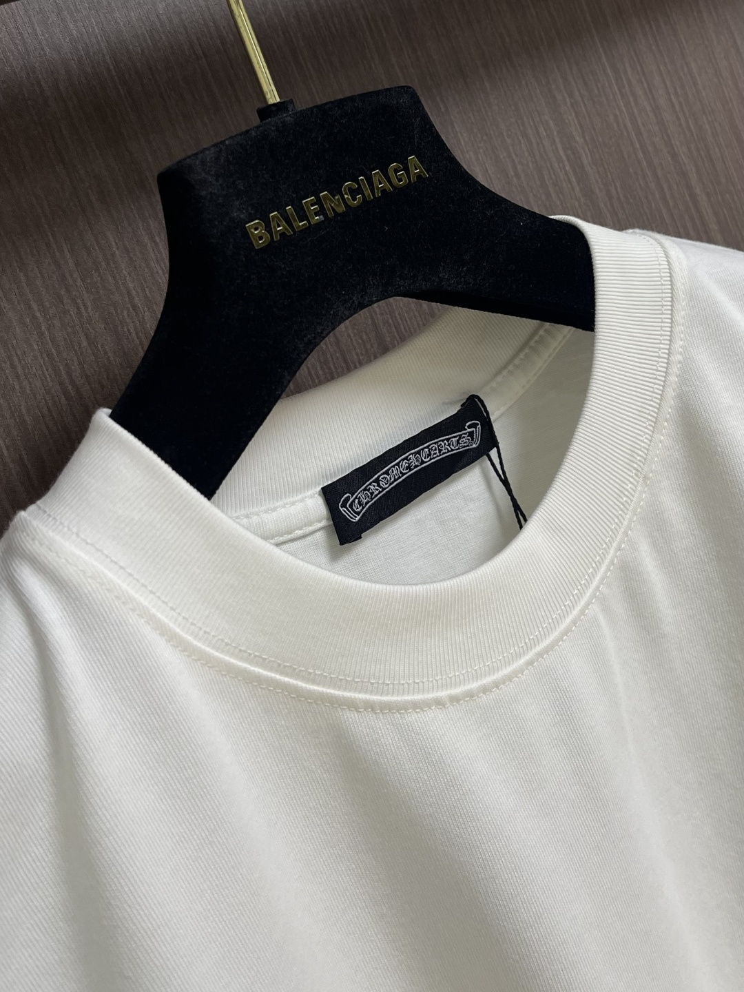 CH 克罗心新款刺绣短袖T恤，重磅420克双纱面料 整衣洗水两遍 重磅面料 宽松版型 偏深挺阔有型 不变