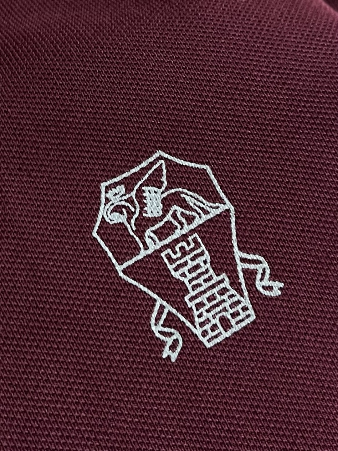 Brunello Cucinelli BC 徽标印花短袖Polo衫 定制丝光珠地弹府绸 紧致细腻 舒适贴