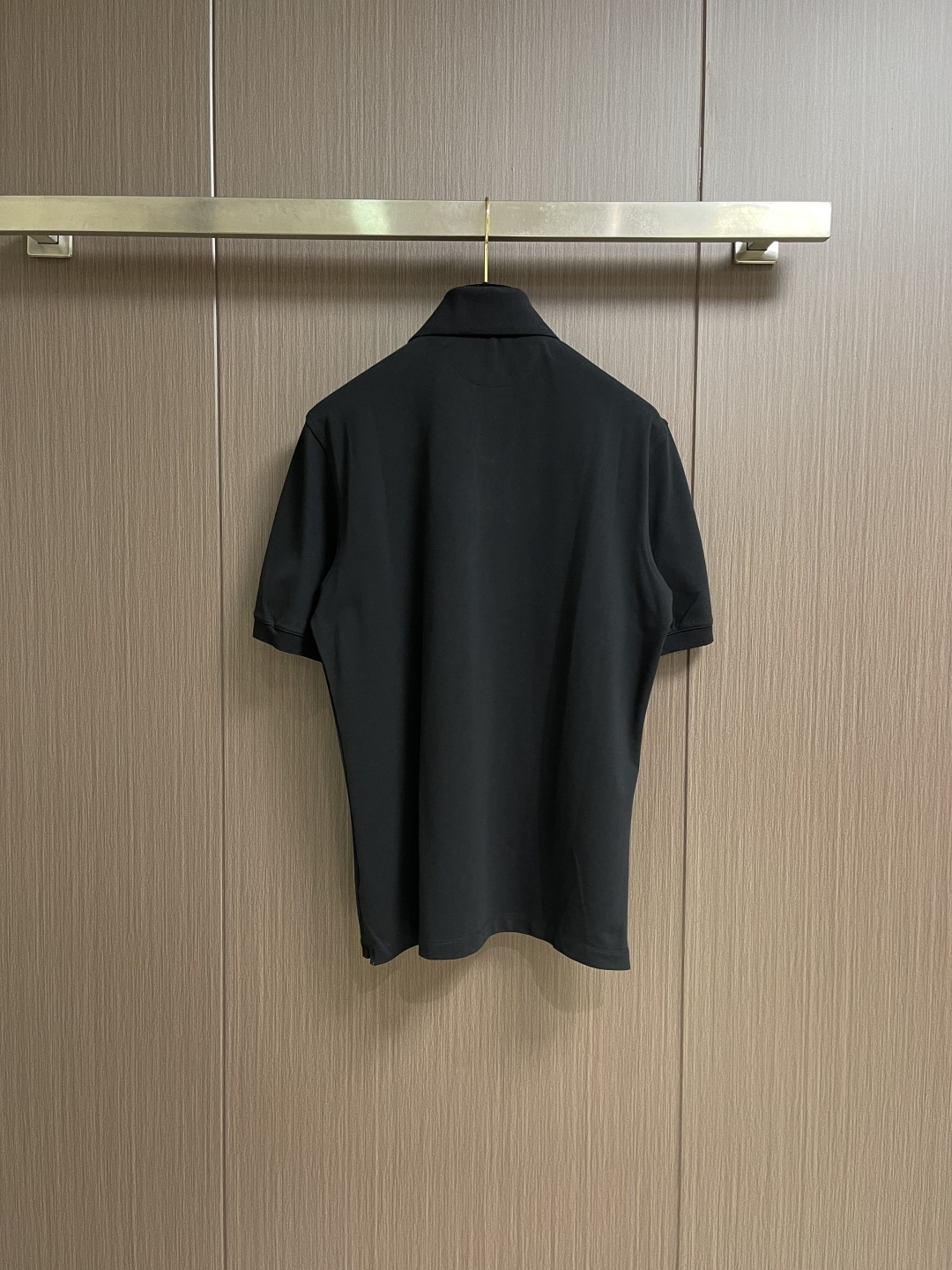 Brunello Cucinelli BC 徽标印花短袖Polo衫 定制丝光珠地弹府绸 紧致细腻 舒适贴