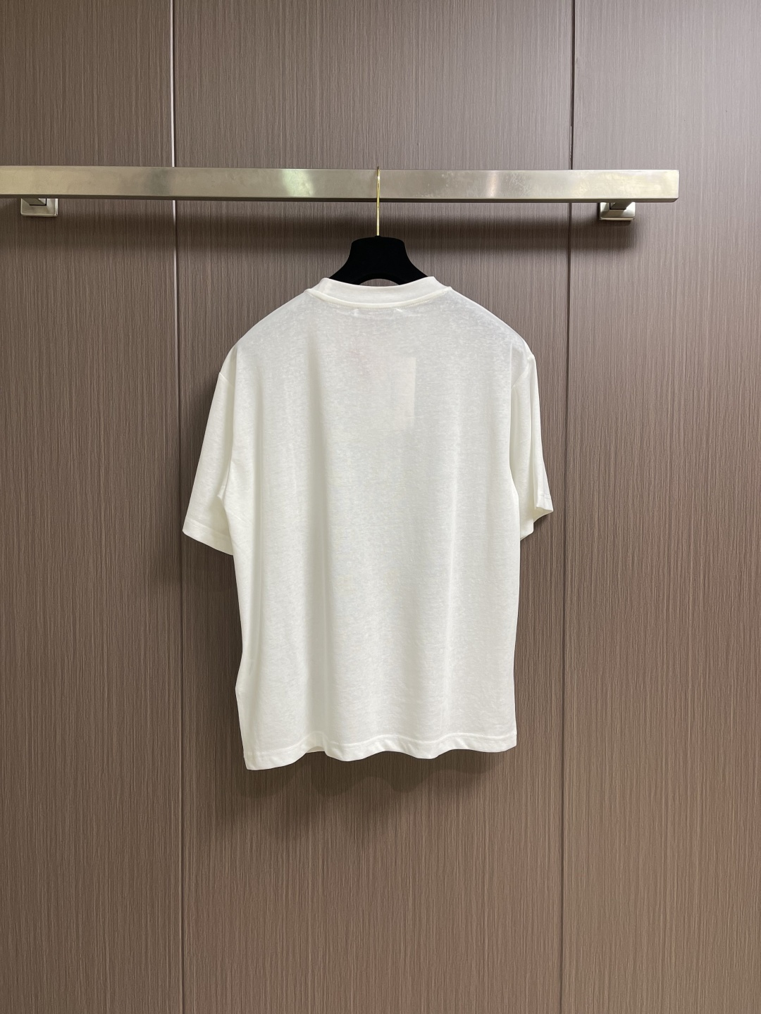 Acne Studios 徽标口袋短袖T恤 定制云絮爽滑麻棉料 柔软细腻 舒适贴肤 一抹深邃黑诠释低调奢