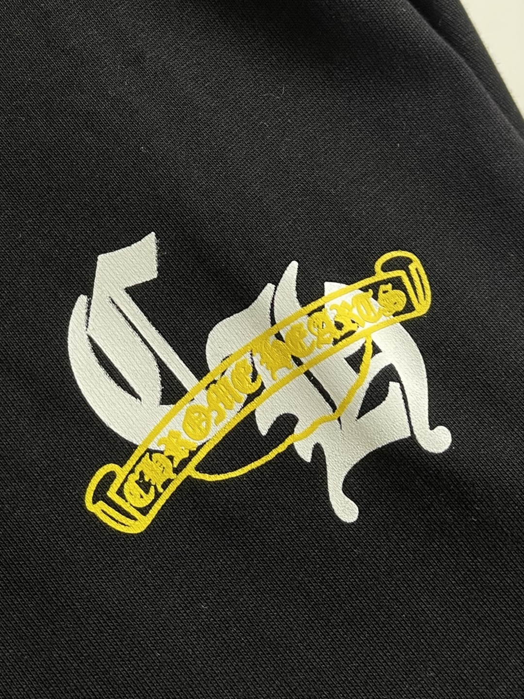 Chrome Hearts CH 克罗心 2026SS早春新款厚板印花短袖T恤，胶印设计，订制高织纯棉面