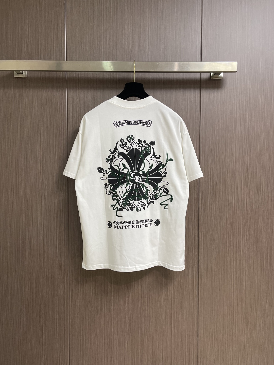 CH 克罗心新款刺绣短袖T恤，重磅420克双纱面料 整衣洗水两遍 重磅面料 宽松版型 偏深挺阔有型 不变