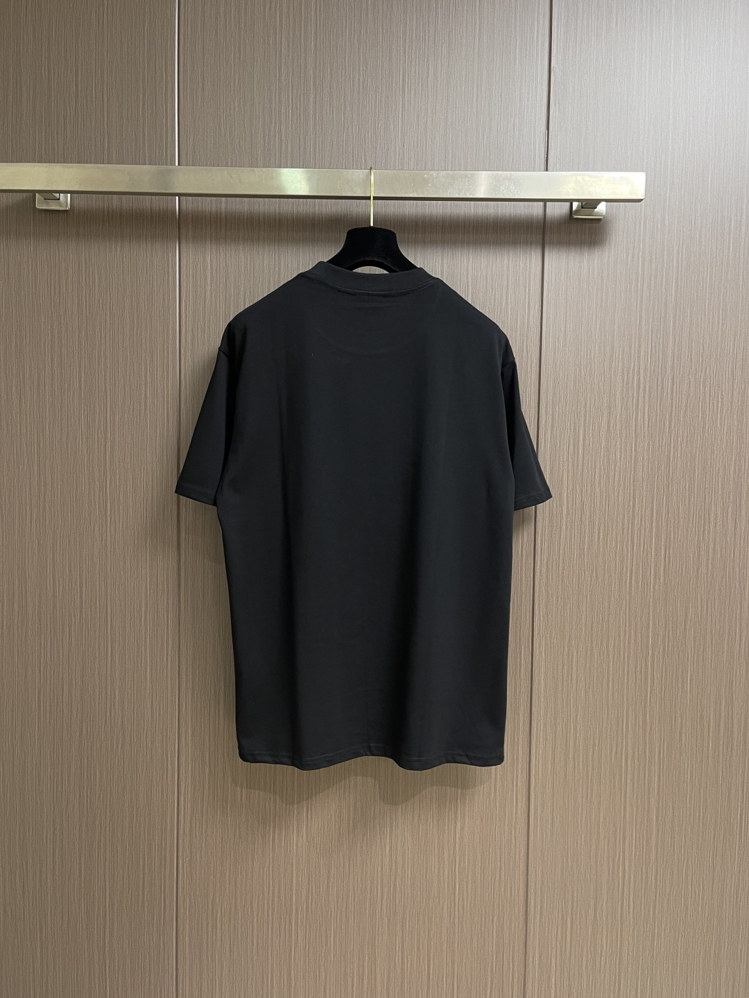 BALENCIAGA 印花logo标识短袖T恤，定织面料工艺洗水处理 高克重300克面料 质感十足 布面