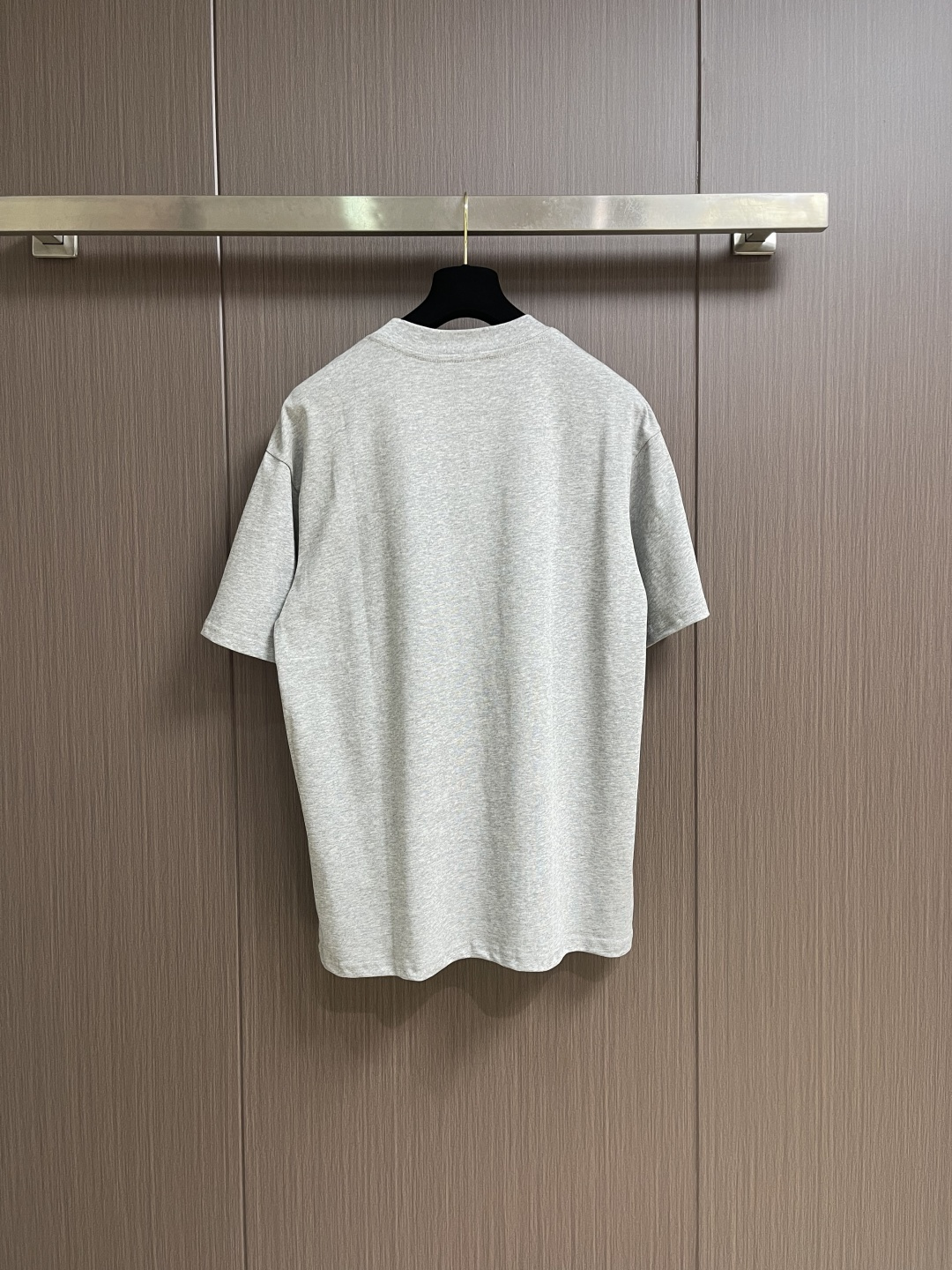 BALENCIAGA 印花logo标识短袖T恤，定织面料工艺洗水处理 高克重300克面料 质感十足 布面